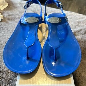 Michael Kors jelly sandals